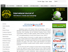 Tablet Screenshot of ijpttjournal.org